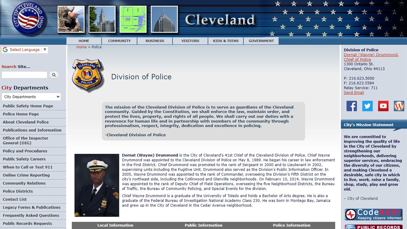 Division of Police | City of Cleveland